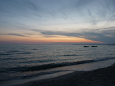Sonnenuntergang am Strand