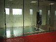 regenerationsbecken in der spielerkabine des fca